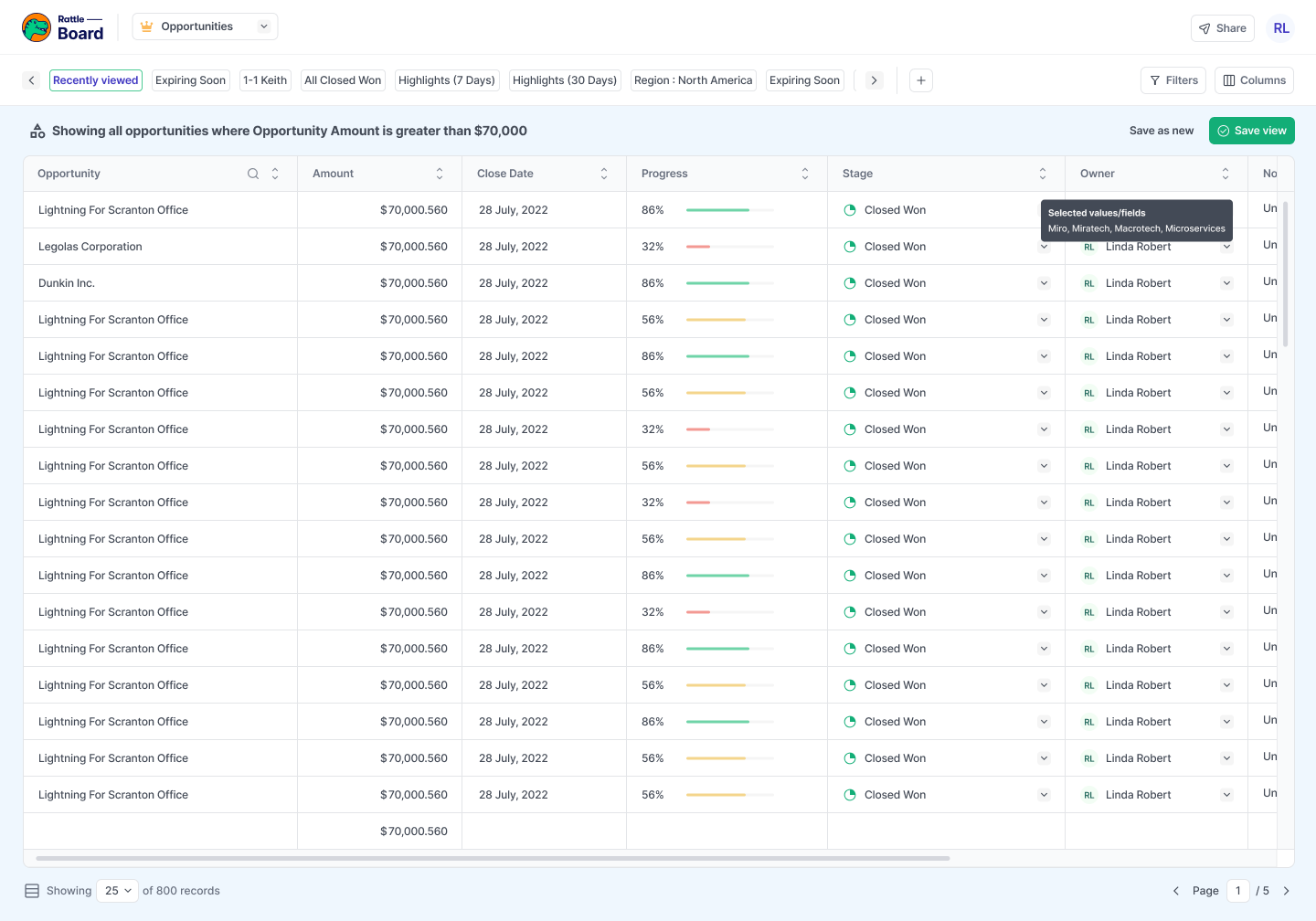 Rattle Board overview
