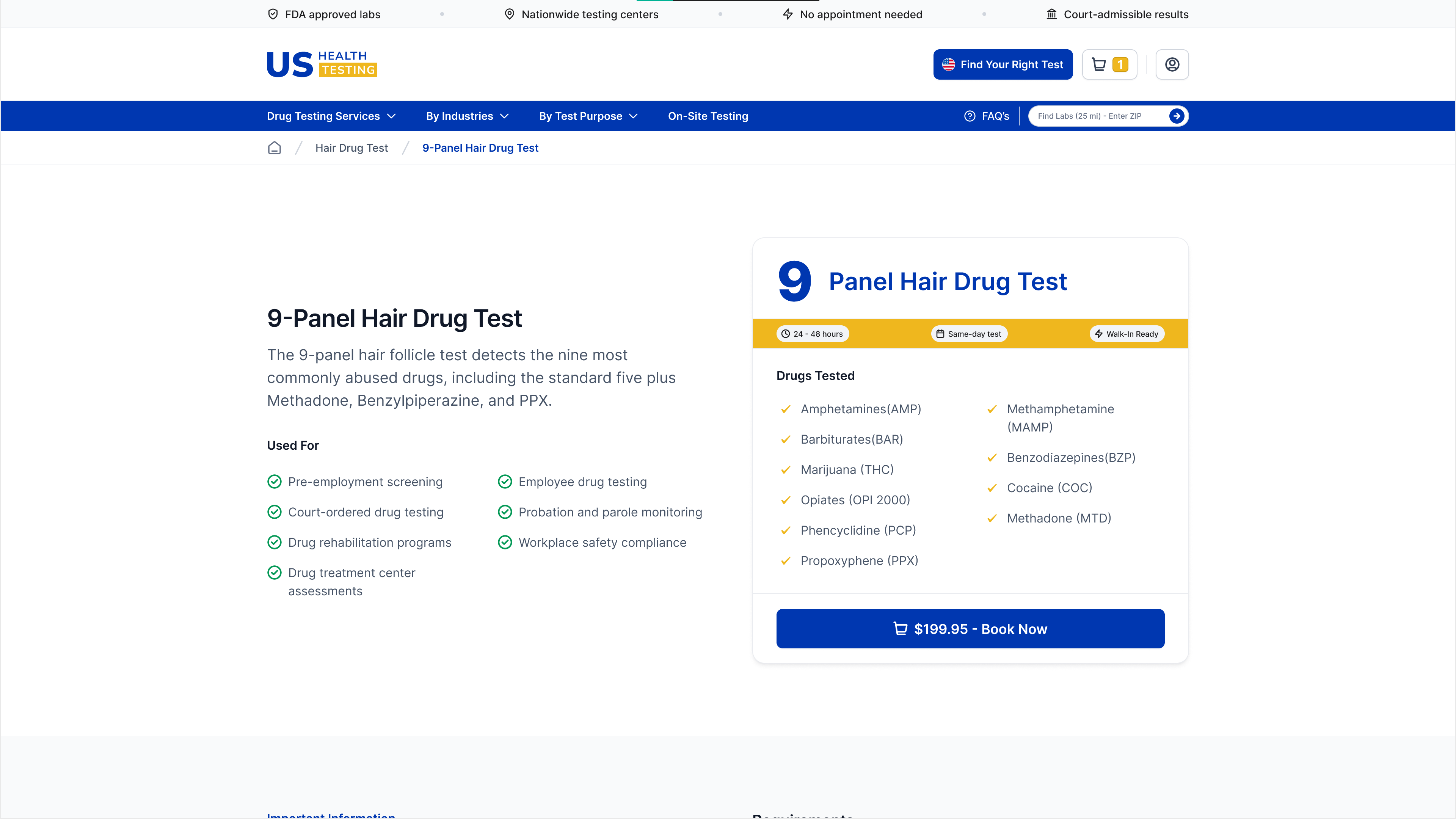 After: Clean, organized interface with clear user paths